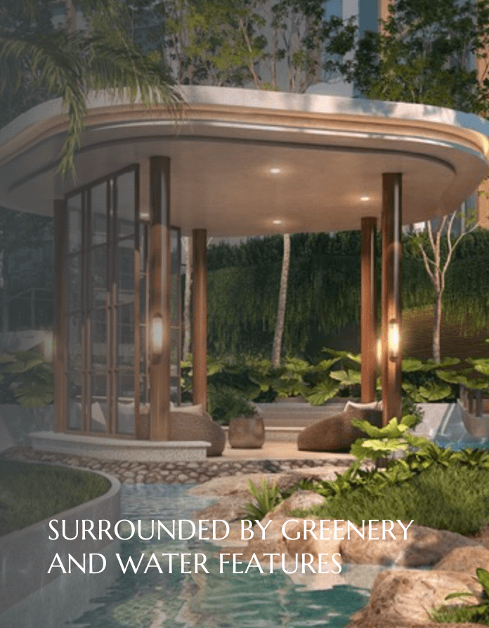 Greenery and Water Features