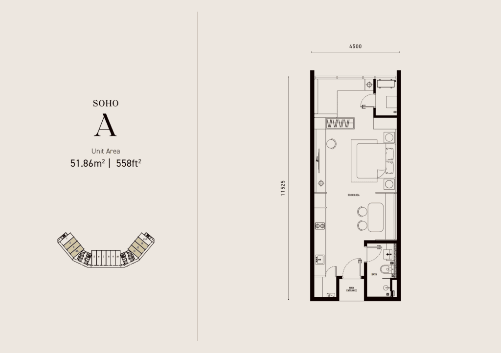 Armani Hallson SOHO A Layout